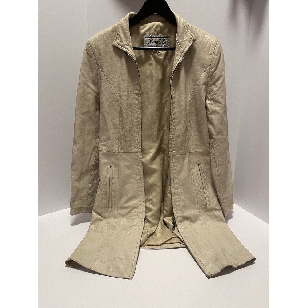 Vintage Pera Pelle Leather Coat